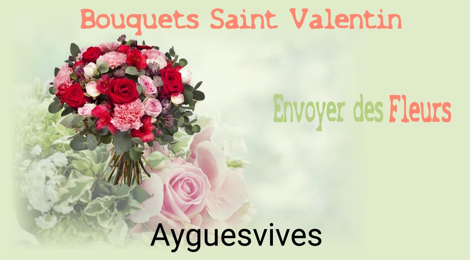 Roses de Saint-Valentin livrées à Ayguesvives